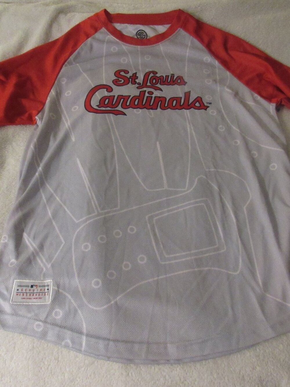 Stortscrate Limited Edition Size Small 3/4 Sleeve St. Louis Cardinals Shirt